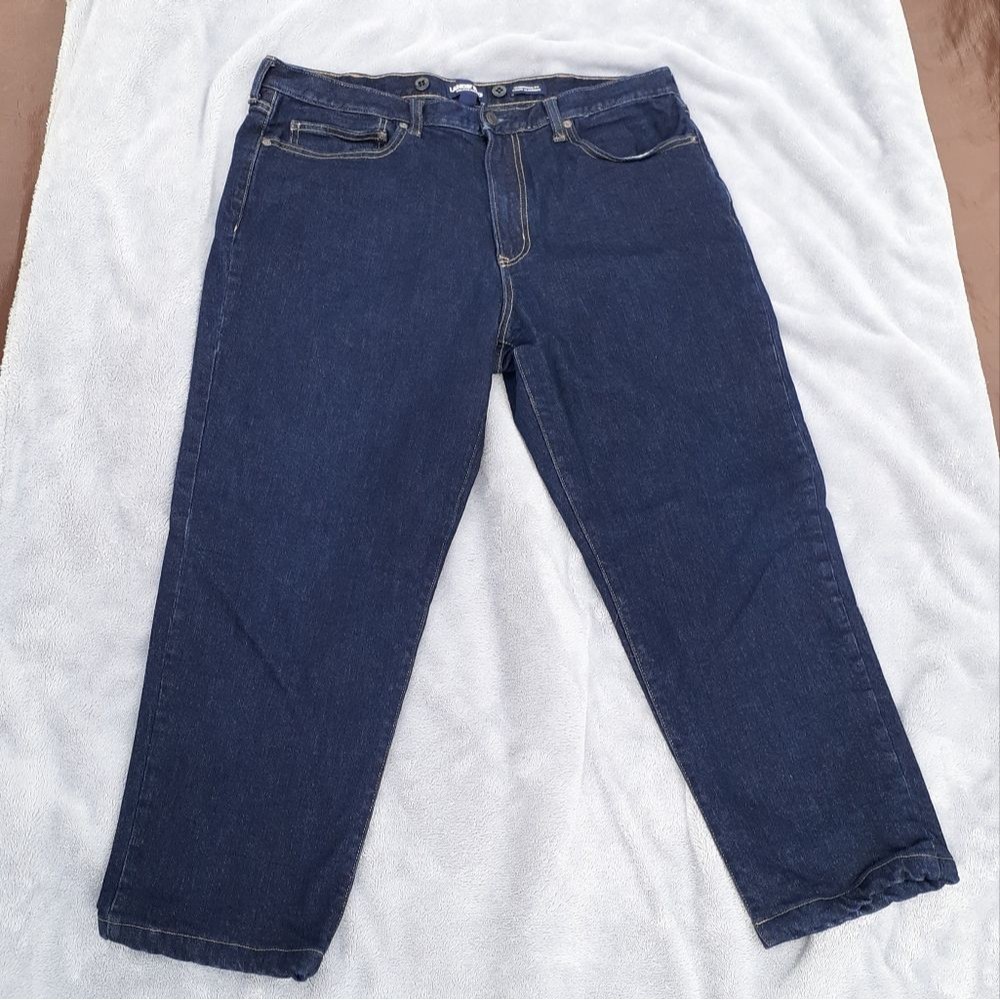 Lands' End Square Rigger Flannel Lined Men's Jeans Size 38, 26.25" Inseam NWOT - Picture 11 of 12